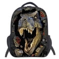 thumbnail image 1 of Dinosaur School Bag Rucksack Backpack (Dinosaur 5 14 Inch), 1 of 10