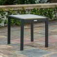 thumbnail image 2 of Tortuga Outdoor Lakeview Aluminum Outdoor Side Table - 17.75" x 17.75" x 17.75", 2 of 5