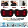 SAYFUT Shiatsu Back and Neck Heating Massager Pillow with 3D Nodes for Sore Muscles, Deep Kneading, Car Seat, Best Relaxation Gifts for Dad/ Mom/ Men/ Women