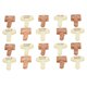 thumbnail image 1 of 20Pcs Resin Plant Sign Board Min Tag Garden Miniature Bonsai Succulent Pot Decoration, 1 of 4