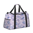 thumbnail image 2 of Disketp Winter With Snowflakes Bolsa de Viaje Tipo Duffle, Bolso de Mano para Fin de Semana para Mujer, Bolsa de Gimnasio Ligera para Hombre, Esencial para Viajes, 2 of 7