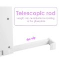 thumbnail image 4 of 2-pack fridge stacking can dispenser, hanging soda organizer, adjustable can dispenser for refrigerator, 4 of 5