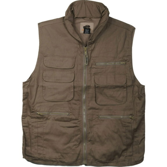 Campco Humvee 100% Cotton Ranger Vest - Khaki - Small (S)