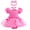 2pcs collared pink, variant on ATAIKU 3M-18M Infant Baby Girls Princess Dress Up Romper Onesie Tutu Dress Bodysuit with Headband Birthday Halloween Christmas Party Dresses