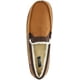 thumbnail image 5 of Mocasín clásico bicolor marrón Slipper IZOD de espuma viscoelástica para hombre, 5 of 6