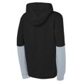thumbnail image 3 of Youth Nike  Black Las Vegas Raiders  Club Pullover Hoodie, 3 of 3