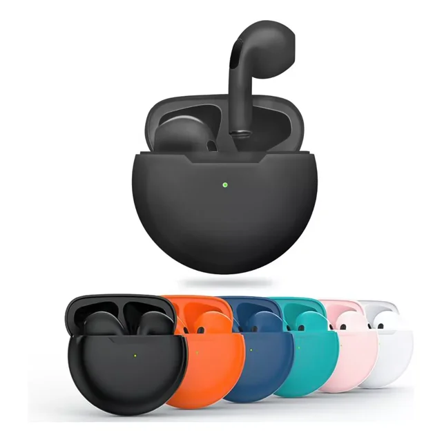 Auriculares in-ear gamer inalámbricos Moreka Pio6 DF-60 negro
