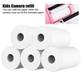 thumbnail image 2 of Methold 10 rollos de papel de impresión para cámara, Mini impresora blanca a prueba de arañazos para el hogar de los niños, papel con Accesorios de cámara y óptica, 2 of 4