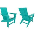 thumbnail image 6 of Palms Modern Folding Poly Adirondack Chair (Set of 2), 6 of 8
