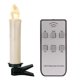 thumbnail image 1 of Luz de vela Led electrónica lámpara blanca cálida con Control remoto Kuymtek decoración navideña, 1 of 1