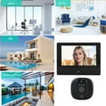 thumbnail image 4 of 4.3inch Peephole Camera, 1080P WIFI Front Door 150 Degree Wide Angle Motion Detection Peephole Viewer, with Two Way Video Call, 170 Degree HD Night Vision, for Home, 4 of 7