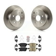 thumbnail image 1 of Transit Auto Rear Disc Brake Rotors and Ceramic Pads Kit for Car 2010 Toyota Matrix XRS K8A-106083, 1 of 11