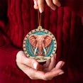 thumbnail image 3 of Elephant Christmas Ornament - Elephant Ornament - Elephant Ornaments for Christmas Tree - Gifts for Elephant Lovers - Elephant Keepsake Gifts - Animal Lovers Ornament Gifts NgqsH7 (Elephant-s002), 3 of 5
