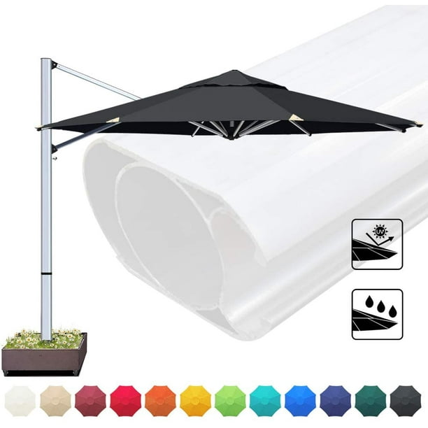 Eliteshade Sunbrella 11 Feet Patio Umbrella Outdoor Round Cantilever Offset Hanging With Base For Garden Deck Backyard Pool Bonus Cover Black Com - 11 Feet Sunbrella Offset Cantilever Patio Umbrella Eliteshade Sunbrella 11 Feet Patio Umbrella Outdoor Round Cantilever Offset Hanging With Base For Garden Deck Backyard Pool Bonus Cover Black Com - 11 Feet Sunbrella Offset Cantilever Patio Umbrella