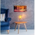 thumbnail image 4 of Epic Art 'Paddling Into The Sunset' by Jonathan Ross, Acrylic Glass Wall Art, 24"x12", 4 of 8