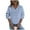 Sky Blue, variant on Sexlip V-Neck Long Sleeve Casual Sweatshirt Fleece Relaxed Fit Soft Comfortable Top for Winter Daily Wear Women's Clothing Fashionable Lifestyle Essential Black XXXXXL