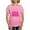 Pink, variant on - I Don't Sweat Pink Women's Dark T Shirt - Women's Traditional Fit Dark T-Shirt