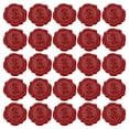 thumbnail image 1 of Unique Bargains Wax Seal Stickers, 50 Pcs Embossed Self Adhesive Rose Sticker, Red, 1 of 5