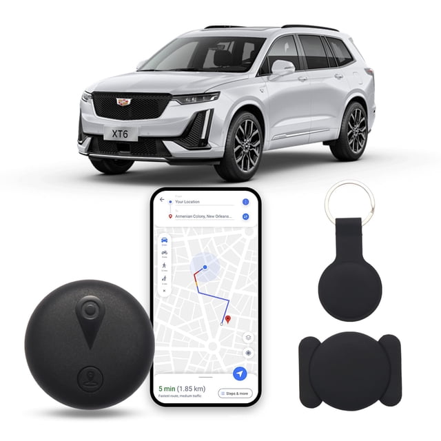 Rastreador GPS Yinnovay indetectable para vehículos iOS Find My