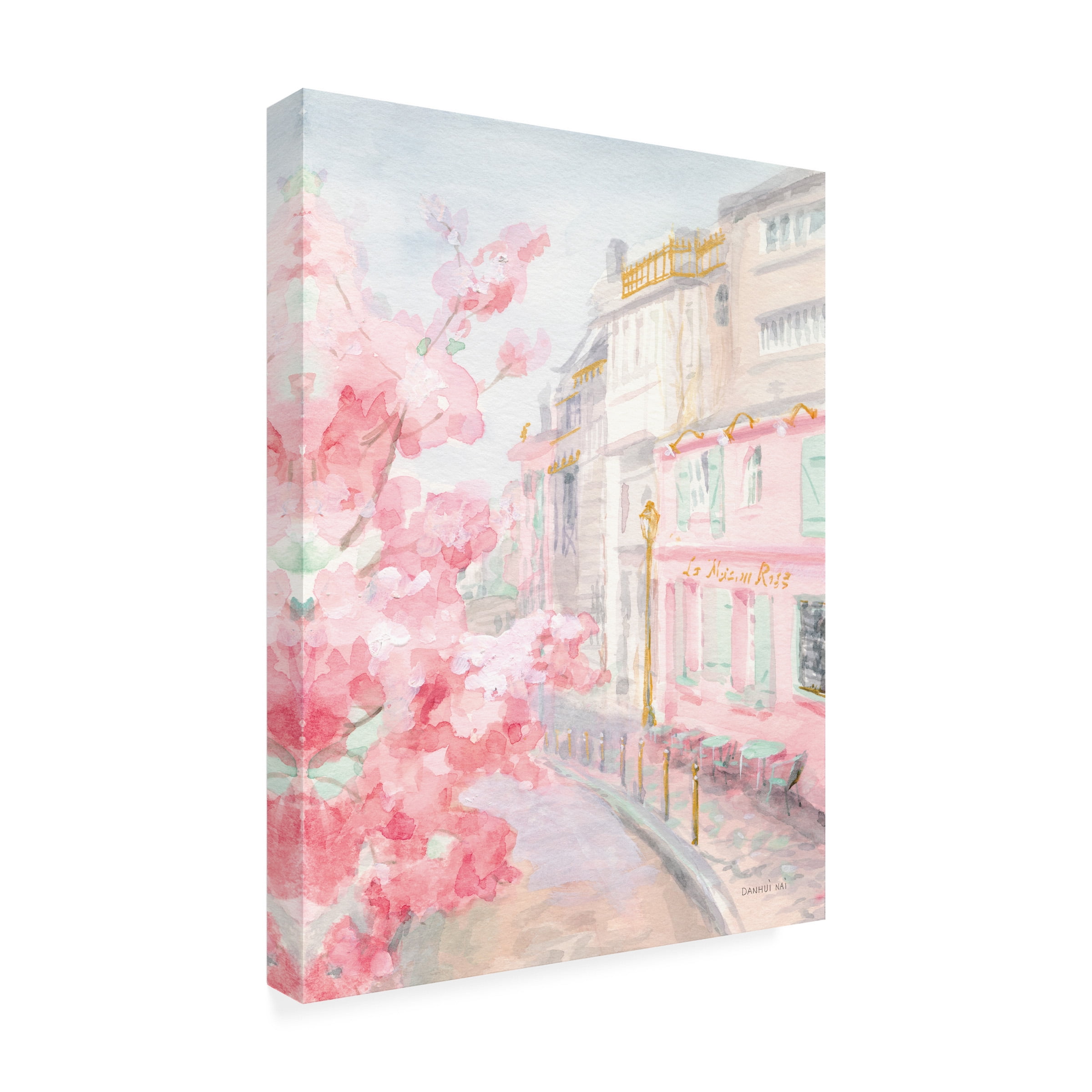 Danhui Nai 'Pastel Paris II' Canvas Art