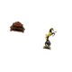 thumbnail image 5 of Sofá Miniatura, Sillón Individual, Modelo DIY, Accesorio, Mueble, Habitación, Micropaisaje, Regalo, Decoraciones, Figura De Caballo, Estatua Moderna, Colección, Adorno De Mesa, Escultura De, 5 of 8