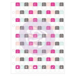 My Prima Planner Embellishments - Alpha Tabs 3