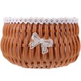 thumbnail image 1 of unbranded Cesta Tejida Decorativa Marrón Para Y Almacenamiento Con Para Interiores Y Exteriores, 1 of 6