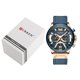 thumbnail image 1 of CURREN 8329 Reloj de cuarzo para hombre de negocios, reloj de pulsera deportivo sencillo, tres, 1 of 8