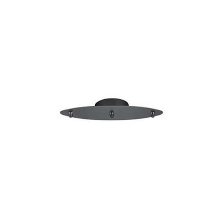 

Cal Lighting CP-3L-LOW-BS Low Voltage 3 Light Canopy - Brushed Steel