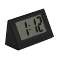 thumbnail image 1 of mmirethe Mini Clock LED Screen Bedside 24H Digital Electronic Clocks Plastic Battery Operated Household Pocket Office Calendar Black, 1 of 9