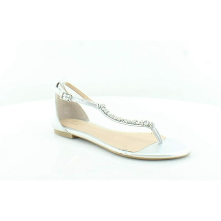 BADGLEY MISCHKA Womens Gabby Split Toe Casual Ankle Strap Sandals