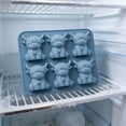 thumbnail image 6 of 2026 Upgraded Mini Highland Cow Ice Cube Mold - 3D Silicone Cow Ice Tray for Coffee, 6-Cavity Reusable Cattle Shaped Chocolate & Soap Mold for Cow Lovers, Parties & Decor (2PCS-Blue), 6 of 7