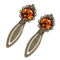 thumbnail image 2 of Maple leaf Elegant Vintage Copper-Colored Lace Bookmarks - Stainless Steel Reading Accessories for Book Lovers, 2 of 5