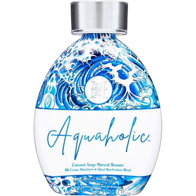 Loción bronceadora Ed Hardy Aquaholic Coconut Surge 400 ml
