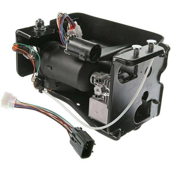 A-Premium Air Ride Suspension Compressor Pump Compatible for Chevrolet Tahoe Suburban 1500 Cadillac Escalade GMC Yukon XL 1500 2007-2014 6.2L 6.0L 5.3L 4.8L