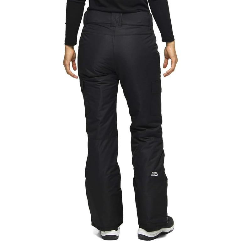 Arctix Womens Snow Sports Insulated Cargo Pants Black X-Large