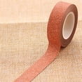 thumbnail image 1 of Flmtop 10m Glitter Washi Sticky Paper Masking Adhesive Tape Label Decorative DIY Craft, 1 of 10