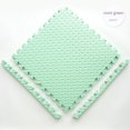 thumbnail image 3 of 5 uds estera de ejercicio/alfombrillas protectoras para suelo con azulejos entrelazados de espuma EVA y piezas de borde adecuadas para equipos de gimnasio, Yoga, 3 of 5