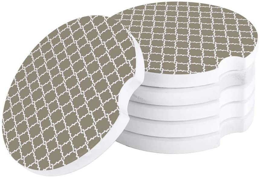 Lattice Home Décor Accent Absorbent Coasters for Drinks Lattice Home Décor Accent Absorbent Coasters for Drinks