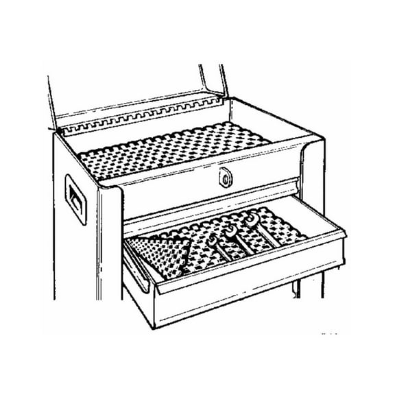 Northern Tool & Equipment V13966 Tool Mate Nonslip Toolbox Liner Mat, 22in. x 84in.