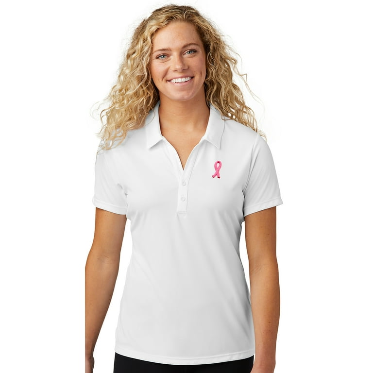 Polo breast cancer shirt cheap