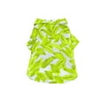 thumbnail image 4 of Large Dog Hawaiian Costume, Dog's Cool T-Shirts Summer Clothes, Hawaiian Shirt for Large Dogs, Design for Summer Luau Style Beach Camp Vacation Yellow Leaves 4XL, 4 of 6