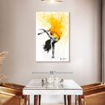 thumbnail image 3 of Elephant Stock Break Into Dance Wall Art - Vertical Canvas Wall Art - Living Room Wall Decor - Dance Canvas - Gray And White Decor By Ashvin Harrison - 30" x 45", 3 of 8