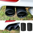 thumbnail image 6 of 2Pcs Rear Exhaust Muffler Tip End Pipe for Toyota Camry SE/XSE 2018 2019 2020 2021 2022 2023 MATTE BLACK, 6 of 7