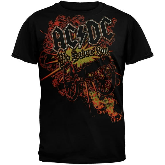AC/DC Men's Shoot To Thrill Soft Short Sleeve T Shirt