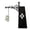 D, variant on Vintage Wrought Iron Wall Mount Night Light, Decorative Bookshelf Accent Lamp with Warm Glow, Retro Gothic Hanging LED Light for Home & Reading Corner
