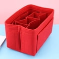 thumbnail image 1 of OULII Make Up Pouch Felt Storage Bag Diapering Essentials for Women 1Pack, 1 of 6