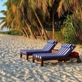 thumbnail image 7 of DTTRA Chaise Lounge Cushions Outdoor, 80 x 26 x 3 Inch, Waterproof Lounge Chair Cushion for Outdoor Furniture, Patio Lounger Pads with Removable Cover Ties Pillow for Pool, Garden Loungers, 7 of 7