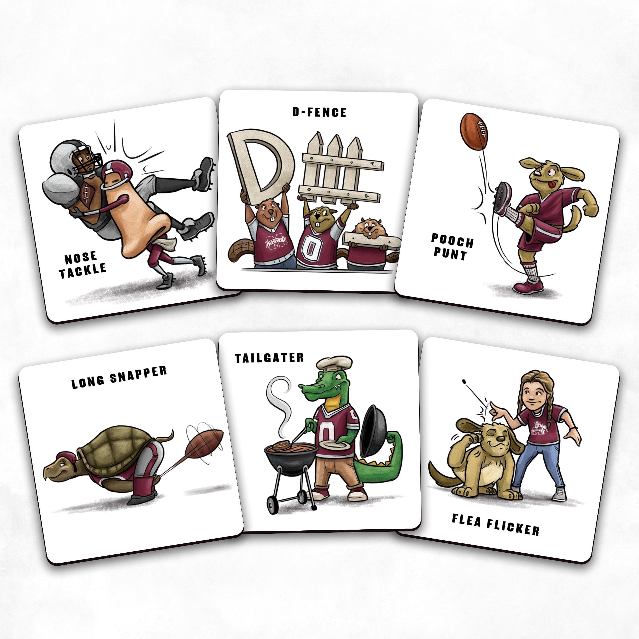 Mississippi State Bulldogs Memory Match Game