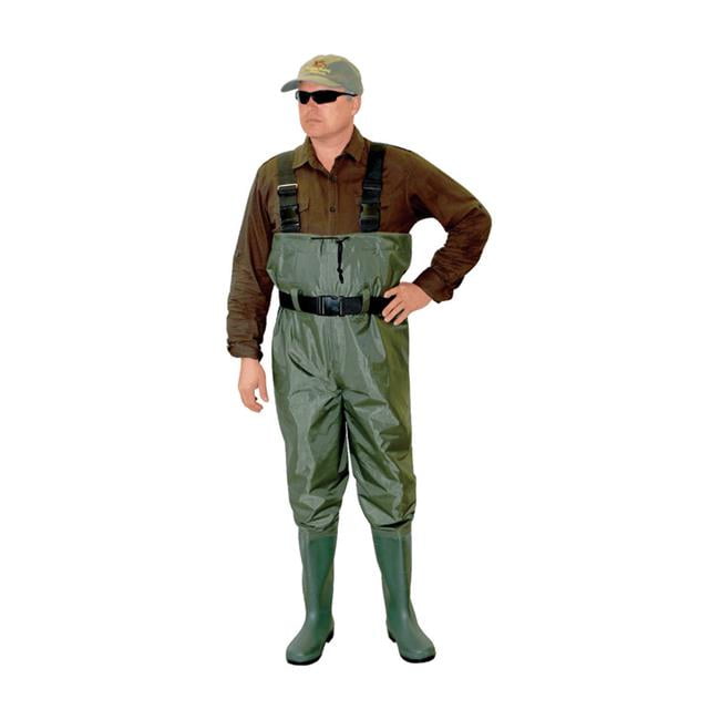 Photo 1 of Caddis 8014518 Unisex PVC Chest Wader Green - Size 9